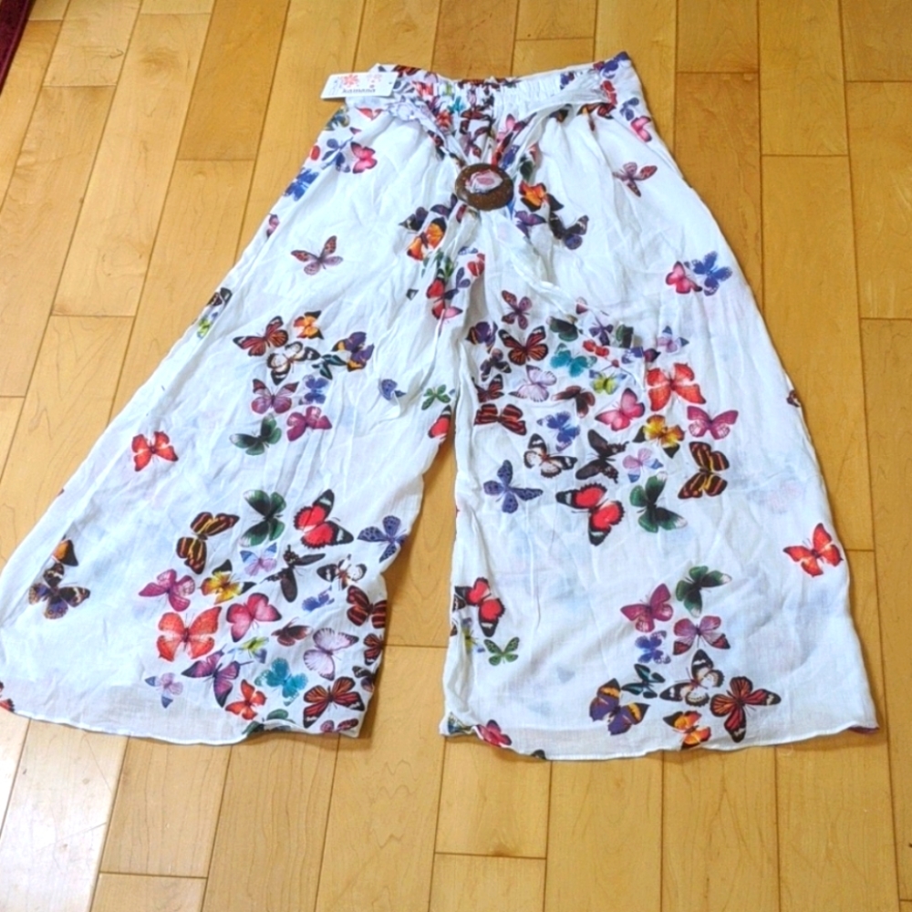 Wide leg summer pants